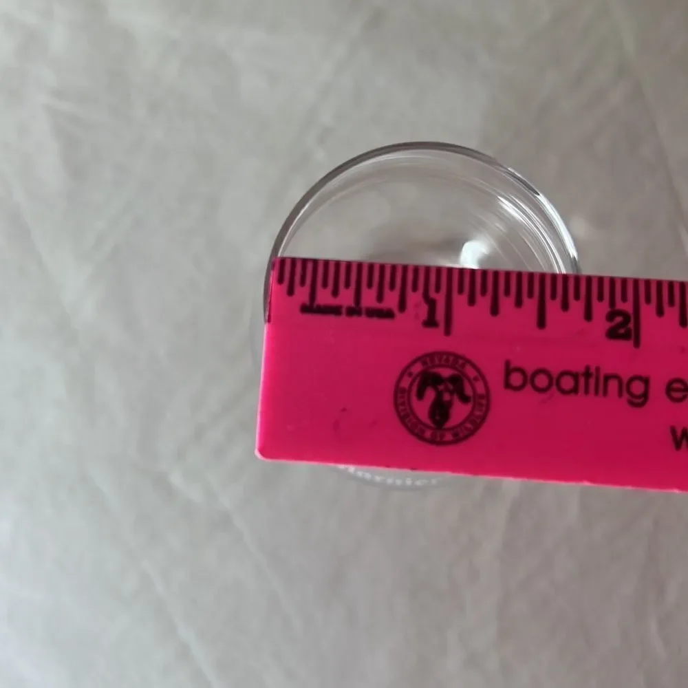 Grand Mariner 8 Ounces Cordial Liquor Cocktail  Clear Glass White Lettering Used